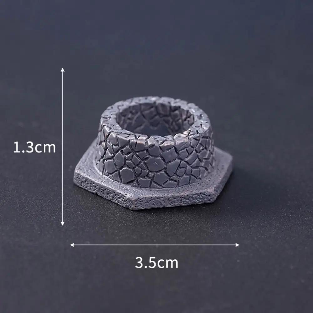 Multiple Styles Cartoon Halloween Small Ornaments DIY Mini Tombston Ornaments Resin Craft Resin Festival Ornaments Desktop