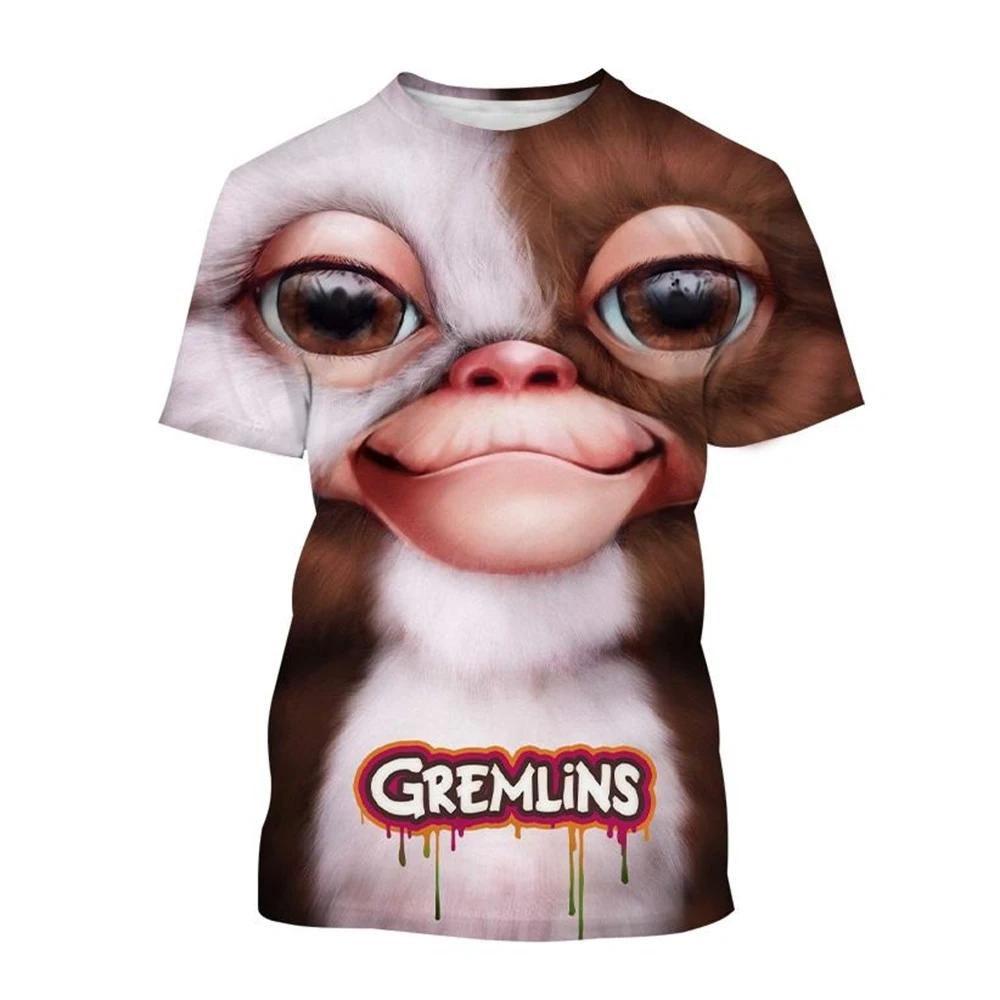 Herren- und Damen-T-Shirts mit 3D-Druck von Little Ghost, Shirts mit Puppenmonster-Druck, Weihnachts-Horrorfilme, neue Mode, erschwinglicher Preis