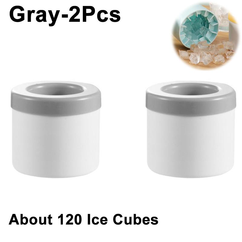 Eiskübel Tassenform Silikon Eiswürfelform Lebensmittelqualität Schnell Gefrieren Eiswürfelbereiter Eiskübel Whiskybereiter Küchenzubehör