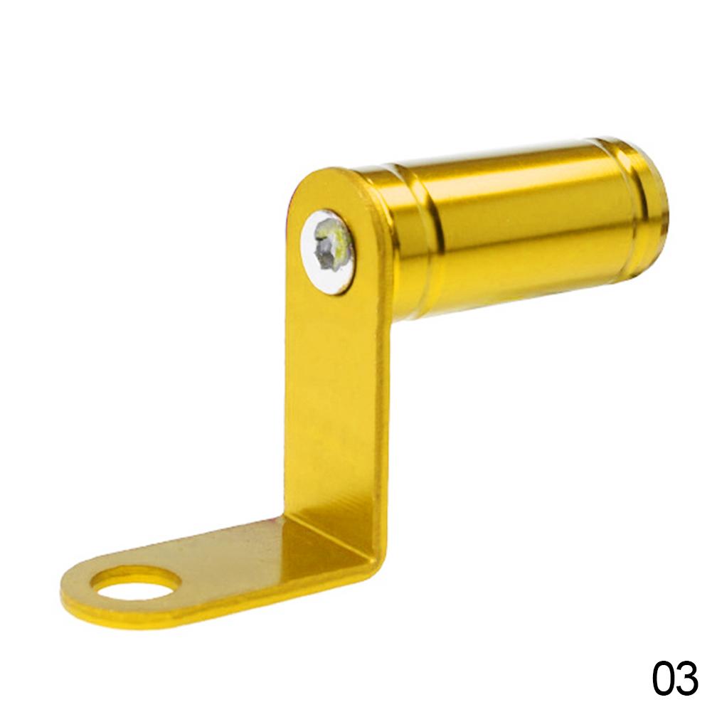 Držák prodlužovací konzoly zpětného zrcátka motocyklu, svorka na řídítka, stojan na telefon, páčky, více funkcí