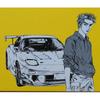 Used WONDA Initial D Street Racing Legend Edition Mazda RX-7 Keisuke Takahashi Mini Car