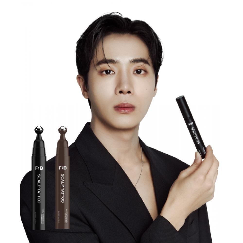 

For Beaut Scalp Tattoo 15g Black Brown Braun