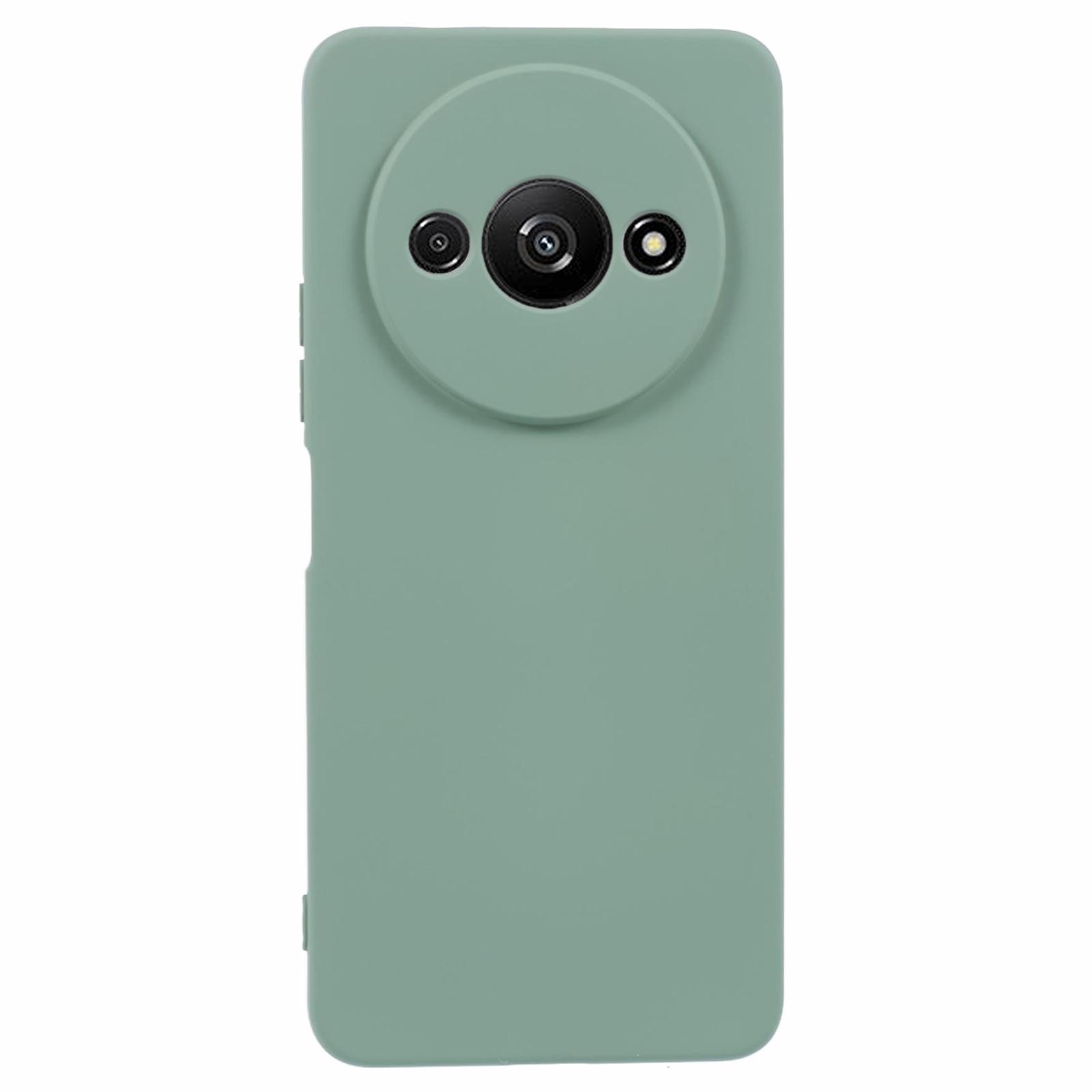 

For Xiaomi Redmi A3/Poco C61 4G Case Shockproof 2.0mm TPU Phone Cover Green