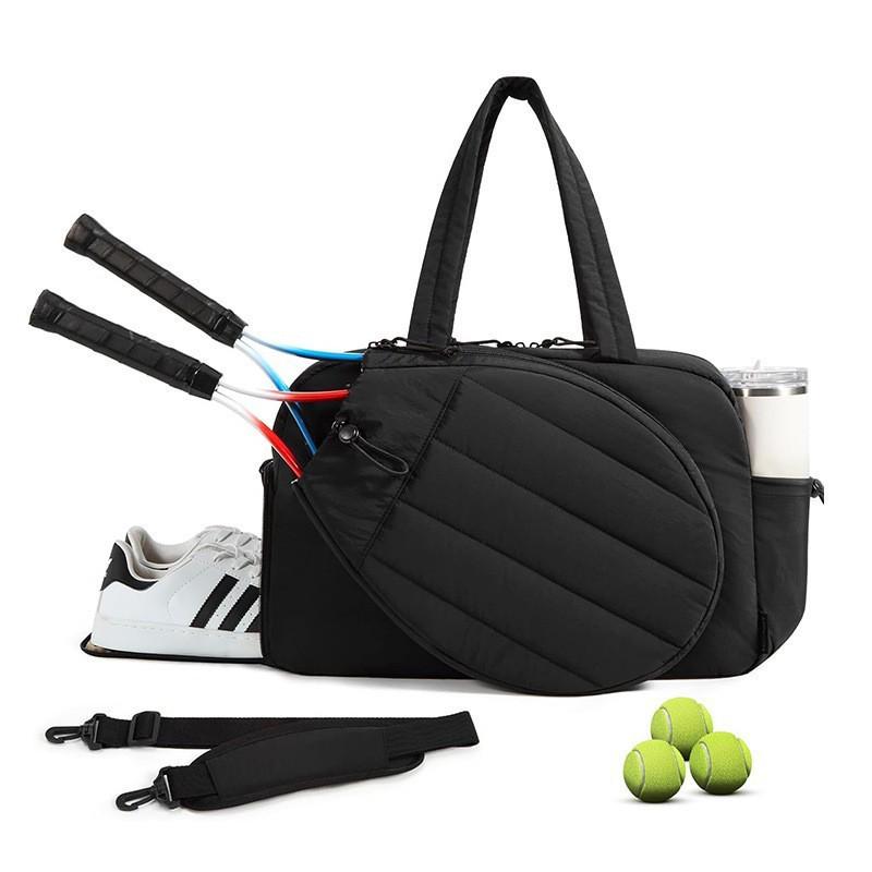Available New Unisex Tennis & Badminton Tote Set - Fashionable Portable 2-Piece Handbag