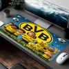 Tapis de Souris Impression Borussia Dortmund, pour Clavier Pad Ordinateur Portable Mat pour Bureau Utilisation à Domicile, Décoration de Bureau, Cadeau d'Anniversaire Parfait pour les Joueurs
