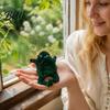 Kleines Kissenschloss mit Schloss Münzbörse DIY Frosch Münzhalter Niedliche Tasche Perlenkröte