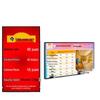 Ushida 49-inch Digital Signage Display with Price Software