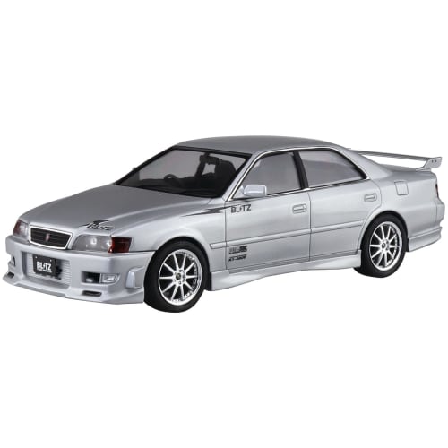 Aoshima Bunka Kyozai (AOSHIMA) 1/24 Scale The Tuned Car Series No. 79 Toyota Blitz JZX100 Chaser Tourer 1996 Plastic Model Kit, Pre-Molded Color