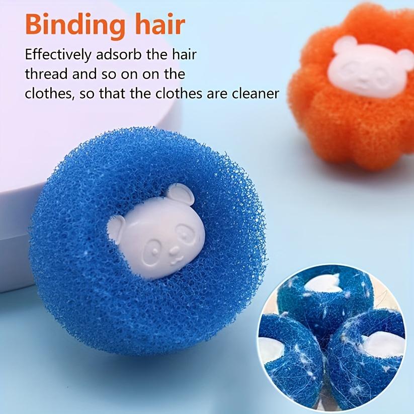 Conjunto de 10, Bolas Reutilizáveis para Remoção de Pelos de Animais de Estimação, Bolas para Limpeza de Fiapos para Roupas, Coletores de Fiapos para Máquina de Lavar, Filtros para Pelos de Gato e Fiapos.