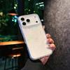 Acrylic Anti-Drop Phone Case for iPhone 17/16 Pro with Laser Heart Design