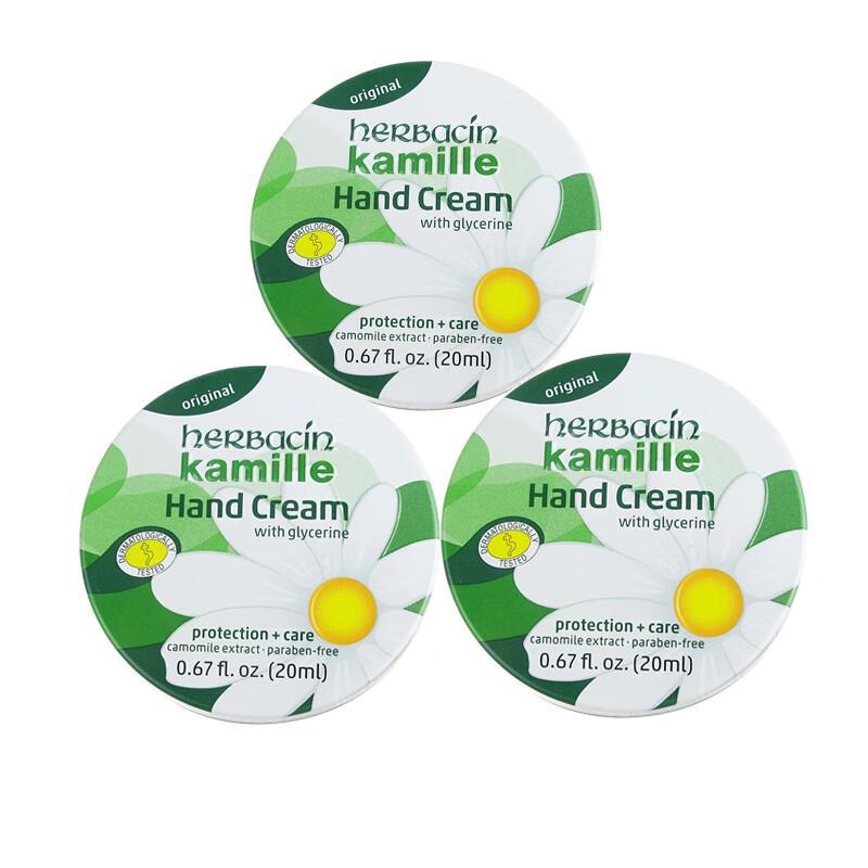 Herbacin Chamomile Hand Cream Trio