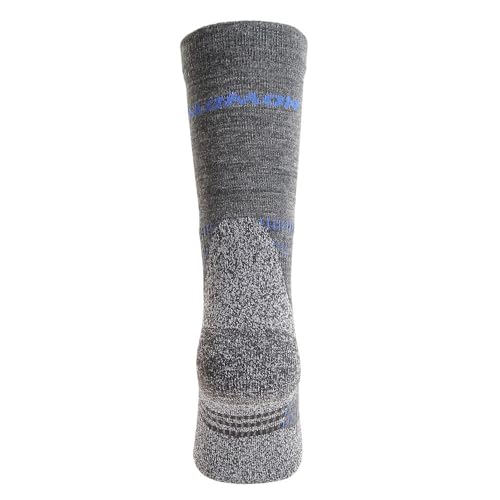 [Salomon] X Ultra Access Crew 2-Pac Socks Lc2083200 Unisex Anthracite/Black L