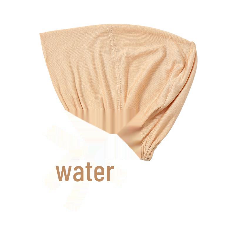 

Регульована еластична мереживна етнічна хустка для хіміотерапії – суцільний кольоровий модальний шнурок One Size