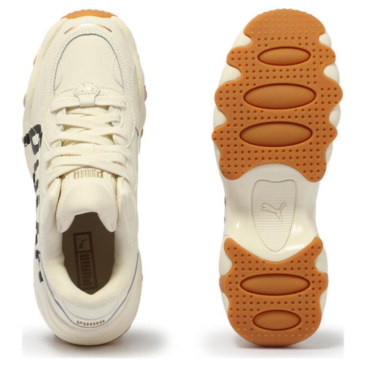 Puma Pulsar Wedge Comfortable Versatile Low-Top Dad Shoes Women sneaker Off-White 402050-01