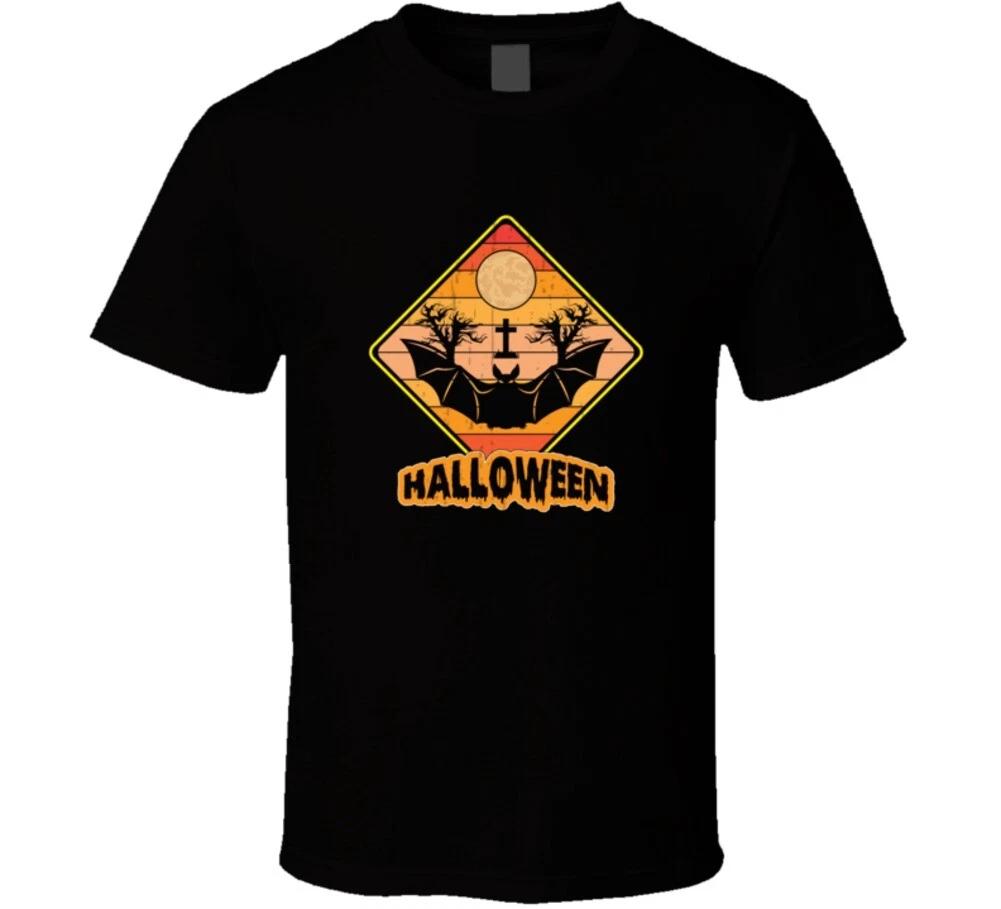 Halloween Spooky Bat Funny Gift T Shirt S