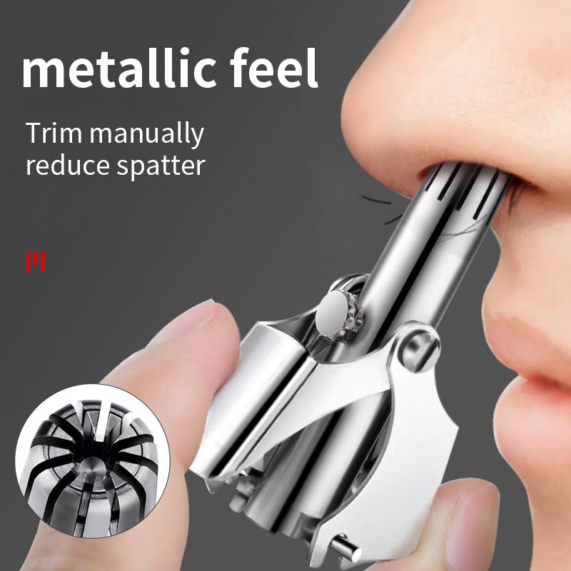 Buy New Men's Nose Hair Ear Trimmer Stainless Steel Manual Trimmer