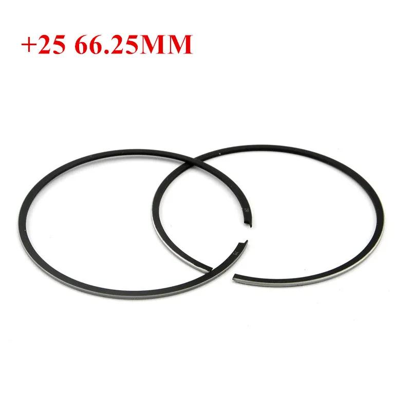 Motorcycle Cylinder Parts Piston Ring Kit For Honda CR250 CR250R Standard Size 66mm 66.25mm 66.5mm 66.75mm 67mm +25 +50 +75 +100
