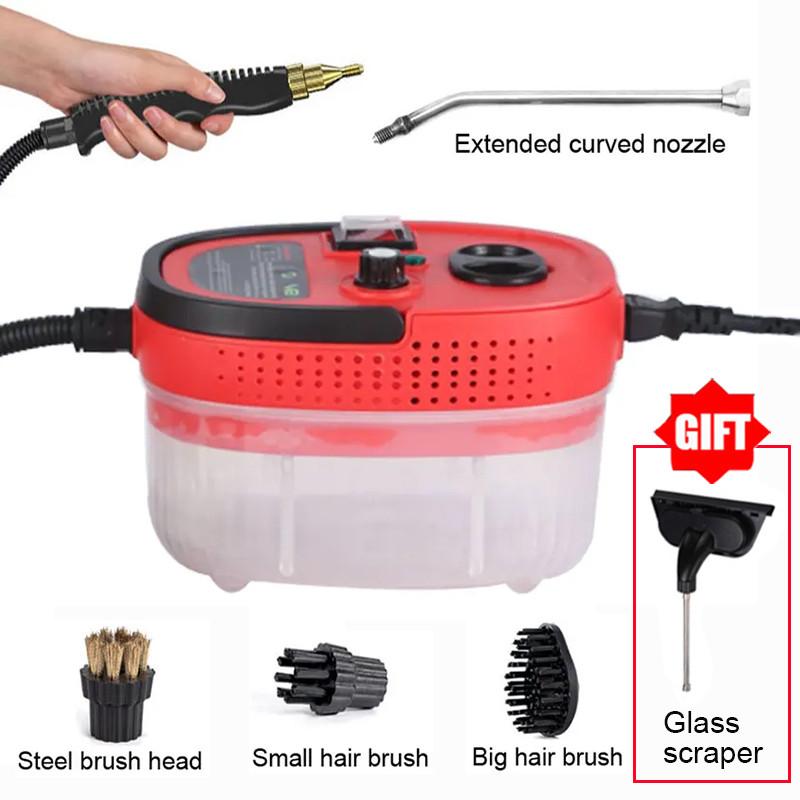2500W High Temperature High Pressure Steam Cleaner Handheld Household Kitchen Oil Stain Removal Steam Cleaning Machine