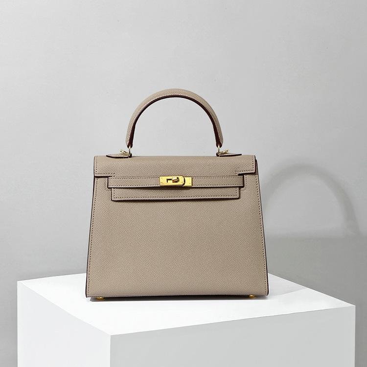 Euli Handheld Seilkette der zweiten Generation Fünf-Gold Einblatt-Schnalle im Mini-Stil zum Überkreuztragen Damen-Taschenverschluss-Schnallendesign