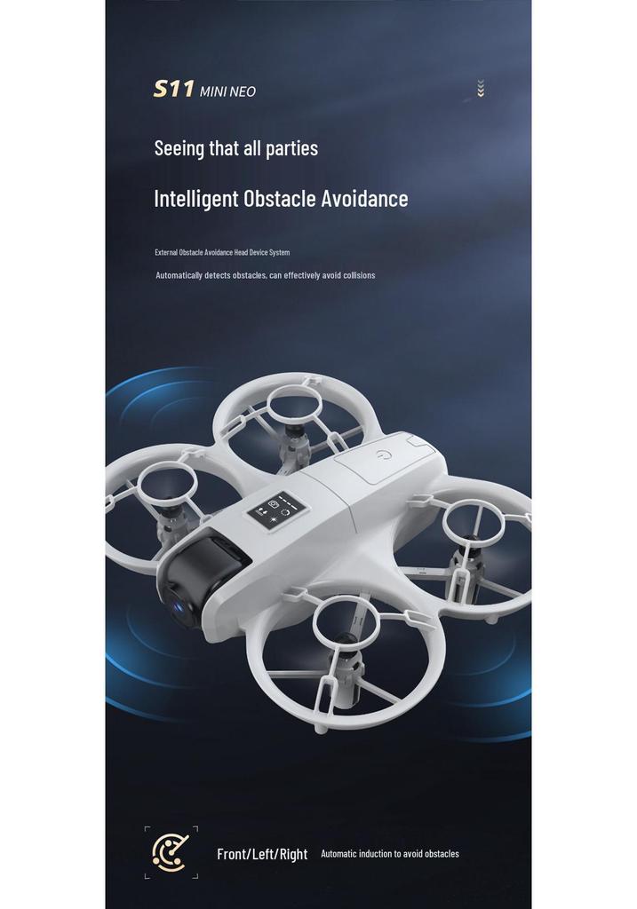 Beginner Drone with Obstacle Avoidance, HD Aerial Photography, and Optical Flow Positioning Quadcopter