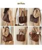 High-End Versatile Rivet Large Capacity Shoulder & Tote Bag