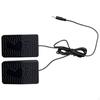 Quiet Electronic Drum Foot Pedal | AntiSlip, with Cable, for Home Practice