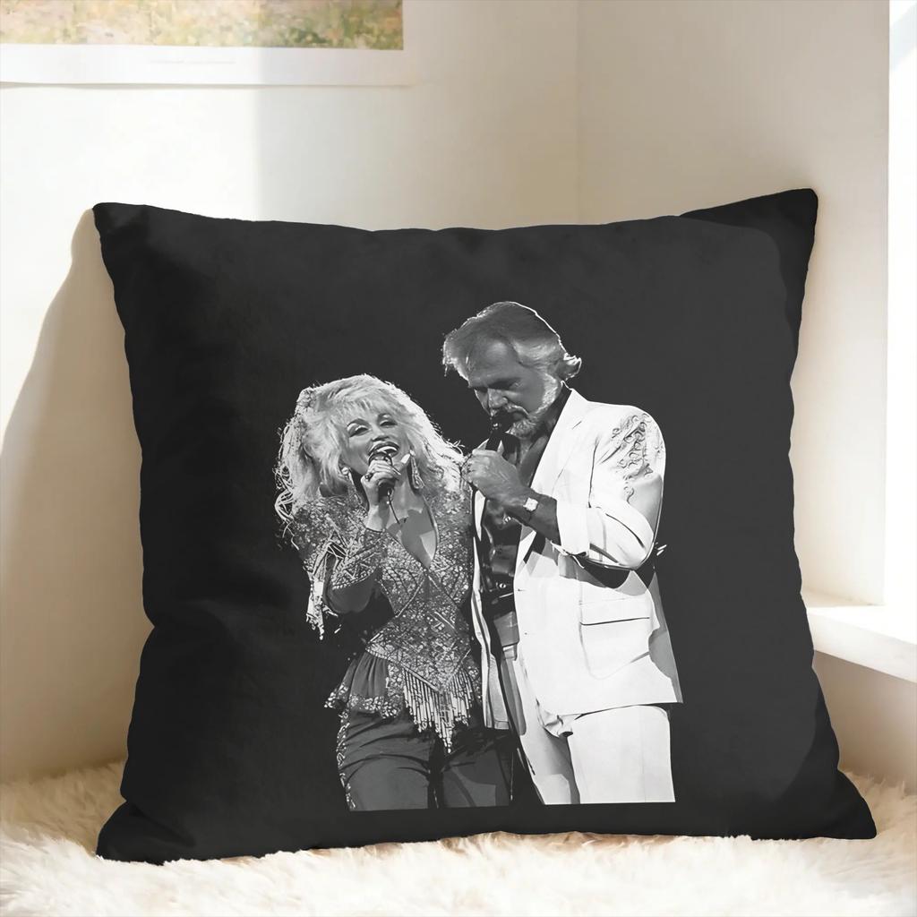 Singer Dolly Parton Pillow Case Square Pillow Cover For Living Room Chair Novelty Pillowcases