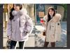 Women's 2025 Outdoor Workwear Short Down Jacket with Big Fur Collar - Loose Korean Style 90% White Duck Down Parka Coat