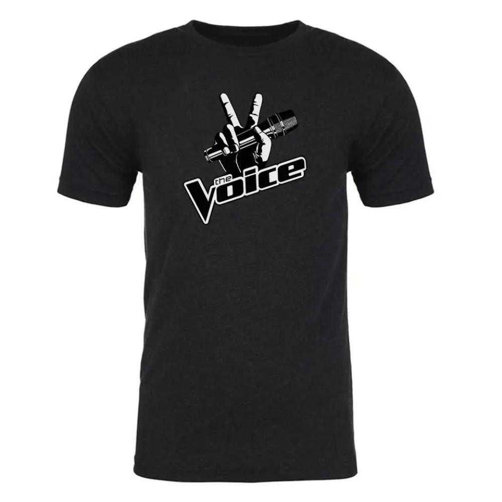 The Voice Mic Peace Sign Graphic T-Shirt