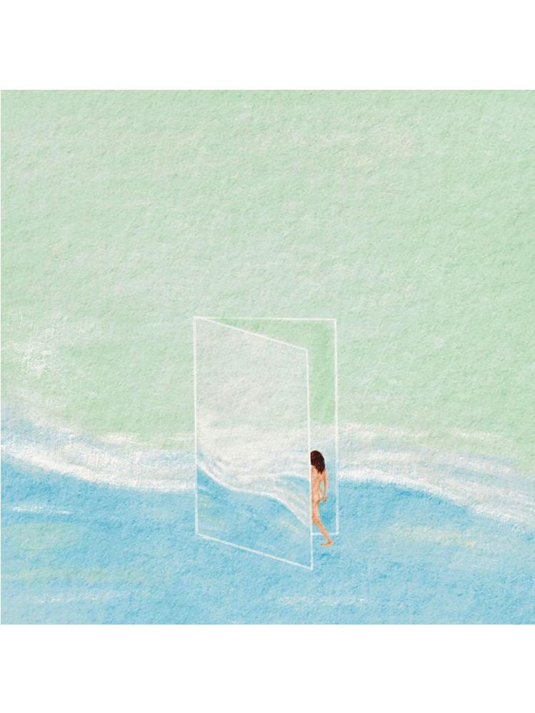 

Скандинавская меланхоличная девушка, сюрреалистический постер с иллюстрацией, абстрактный настенный художественный принт, холст, картина, Декор, фотографии для гостиной, дома 30x30cm No Frame