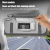 Car Visor Extender Sunshade Extension Attachment High Temperature Resistant Sun Visor Extender for Snow Driving Night Travel
