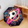 StarRingball Pattern Pattern New Style Umbrella, 1 Piece Automatic Folding Umbrella, Portable Travel Umbrella, Outdoor Umbrella, Birthday Gift