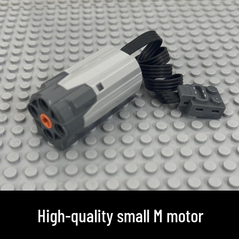 Accessori Elettrici PF Compatibili LEGO Motore M e Ricevitore per Blocchi da Costruzione Radiocomandati