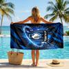Asciugamano da Spiaggia Asciugatura Rapida in Microfibra Assorbente Portatile da Viaggio per Nuoto Atalanta FC