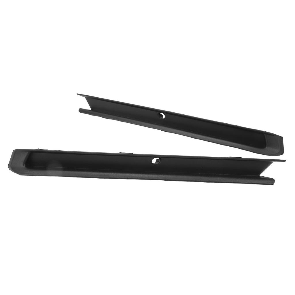 2pcs Front Bumper Trim With Fog Light Hole 5C6807233A Anti Scratch Stylish Bumper Molding Trim