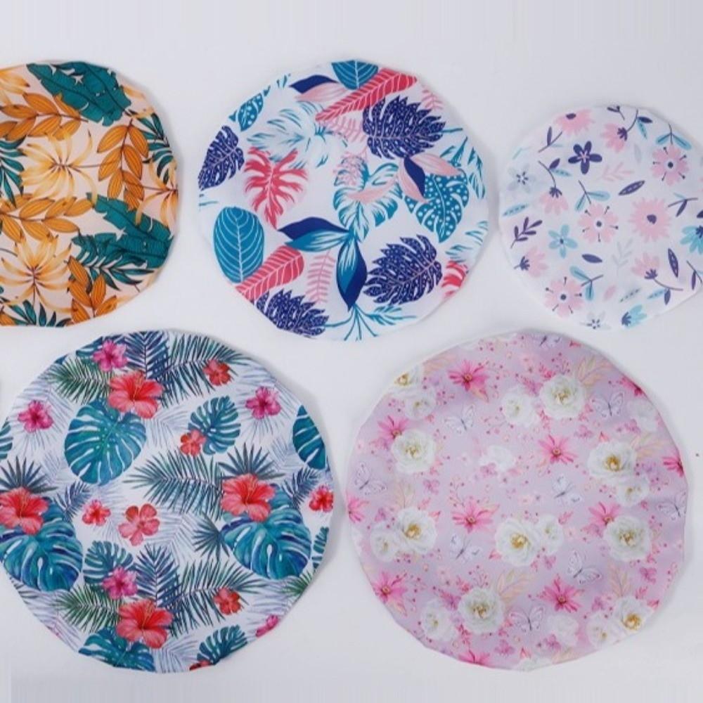 Elastic Edge Reusable Bowl Cover Fresh Keeping Cotton Bowl Cover Kitchen Gadgets Cup Lids Soup Pot