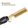 Dual-Use Electric Copper Comb: Wet & Dry Hair Straightener and Curler