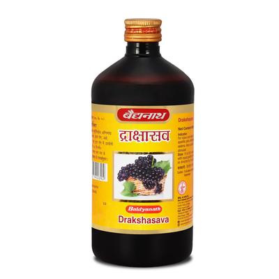 Ayurved Drakshasava 450 Ml Ayurvedic Herbal Liquid Tonic for Digestive Wellness Vitality Support 1 Pack