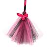 Przędza netto Bowknot Decor Cosplay dekoracyjna Halloween czarownica miotła impreza przebierana Halloween plastikowe miotły rekwizyty zaopatrzenie firm