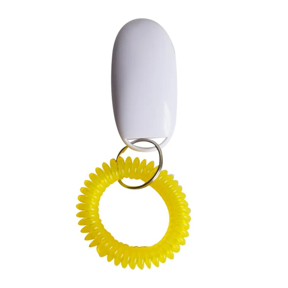 Hot Sale Portable Dog Button Clicker Sound Trainer Pet Training Tool Wrist BAccessory Pet Products Accessories Dog cat Supplies