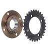 420 29T Sprocket Toothless Freewheel Kit Carbon Steel Toothless Freewheel Kit  For Go Karts