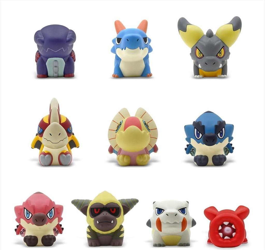 Capcom Monster Hunter Capcom Figure Builder Fingerpuppe 2 1 Kiste Gesamthöhe PVC Bd. ca. 30-50mm