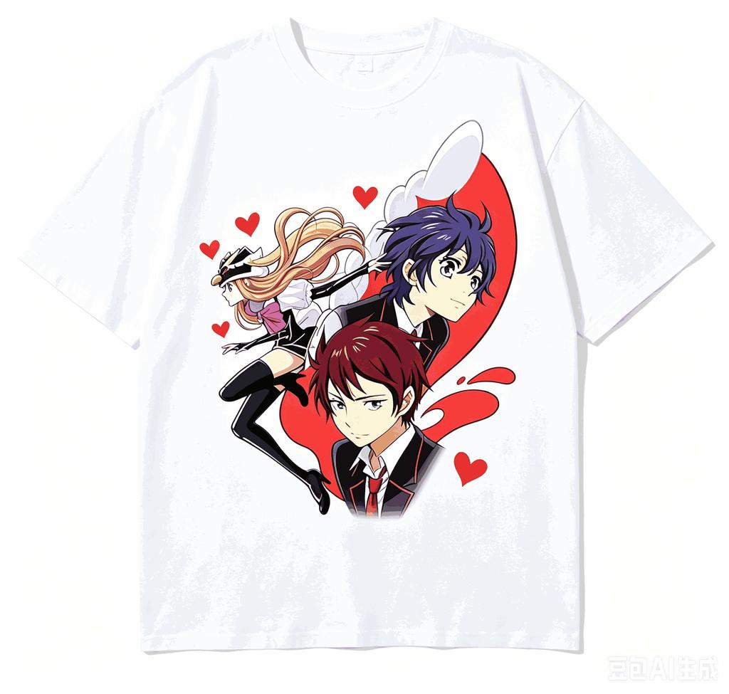 Mawaru Penguindrum Cotton T-shirt New?Model Shirt Personality Clothes Year Round Clothing Short
