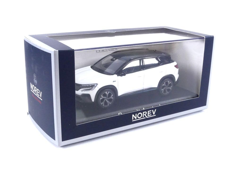 Norev Renault Austral Esprit Alpine 2022 Perlmuttweiß Fertigmodell 1/43