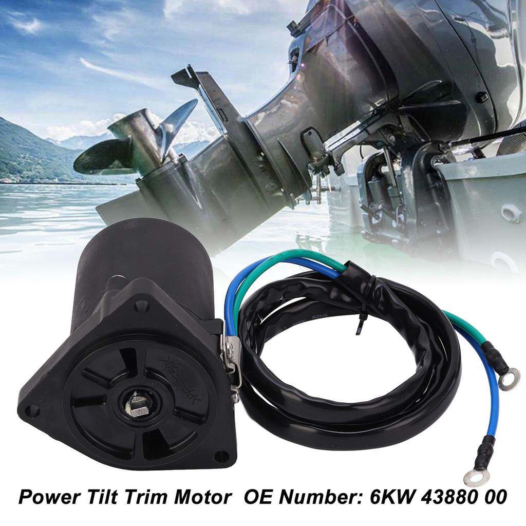 Outboard Power Trim Tilt Power Tilt Trim Motor Assy Easy Install Increase Speed Replacement 6KW 43880 00 for F150 LF150