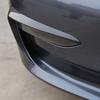 Pack of 2 Carbon   Fog Light Throwers for Car Accessories, Front Fog Light Thrower Cover, Self-adhesive, Scratch  , Water