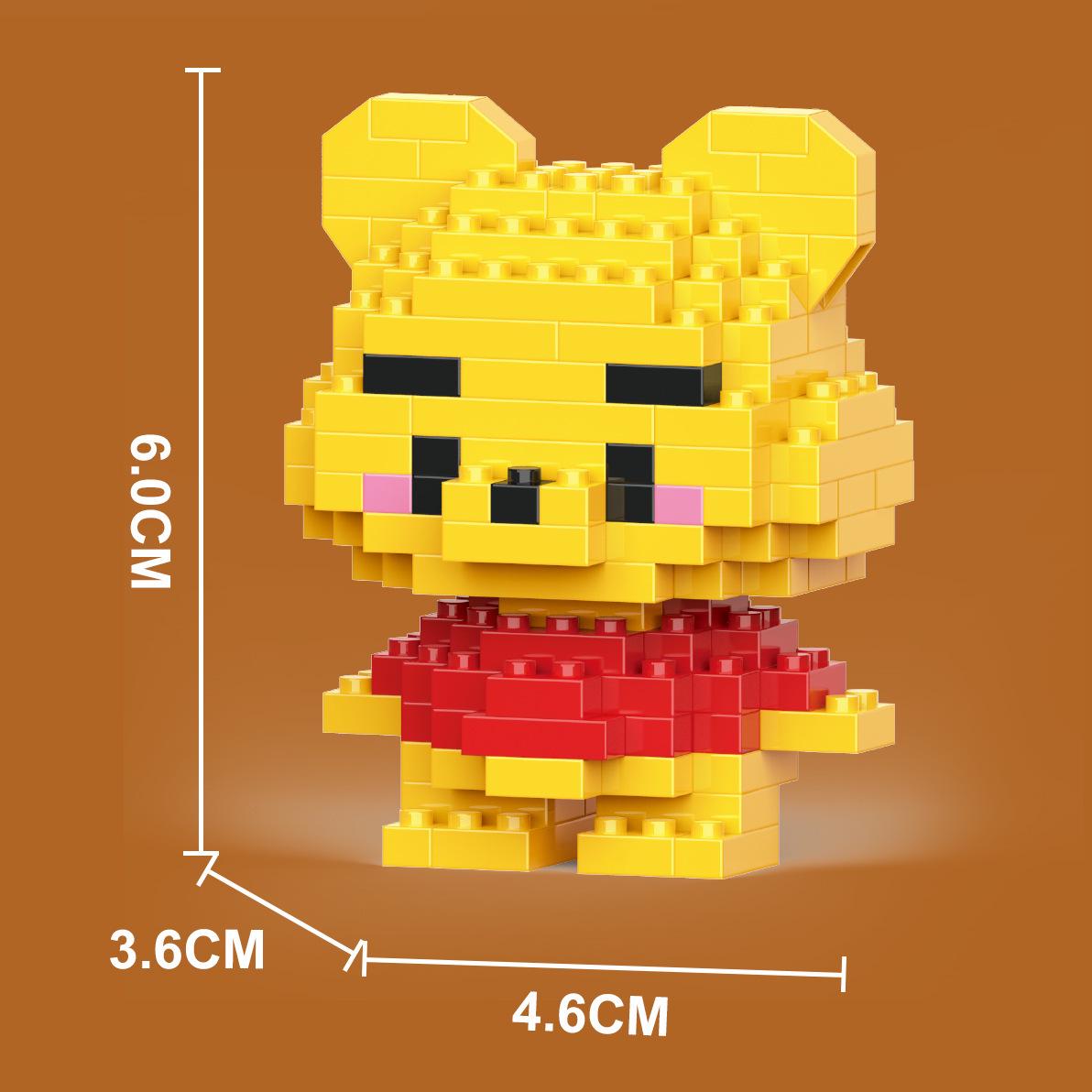 Мини-конструктор, совместимый с LEGO: Мультяшные фигурки и развивающие игрушки
