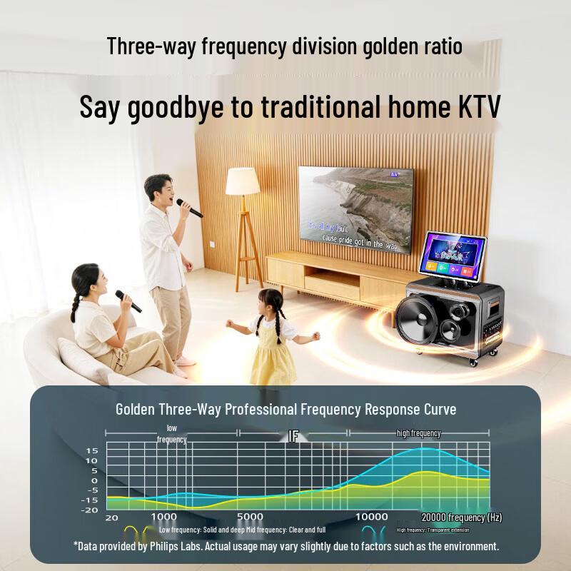 Philips Portable KTV Karaoke Speaker System (CN Version)