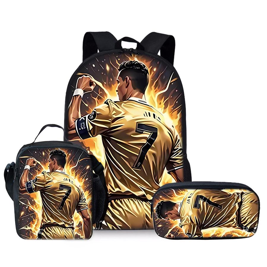 GamePad Double Layered Everyday Backpack For Male Plus Girls Best Gifts 2D Flat Comic School Backpack For Youth