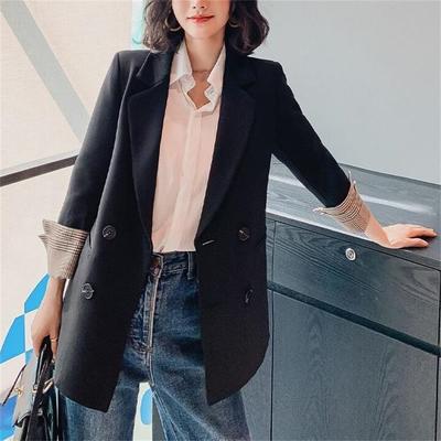 Spring Summer Autumn Chic Blazer Suit Jacket for Women Korean British Slim Blazers Suits Women's Elegant Fashion Coat